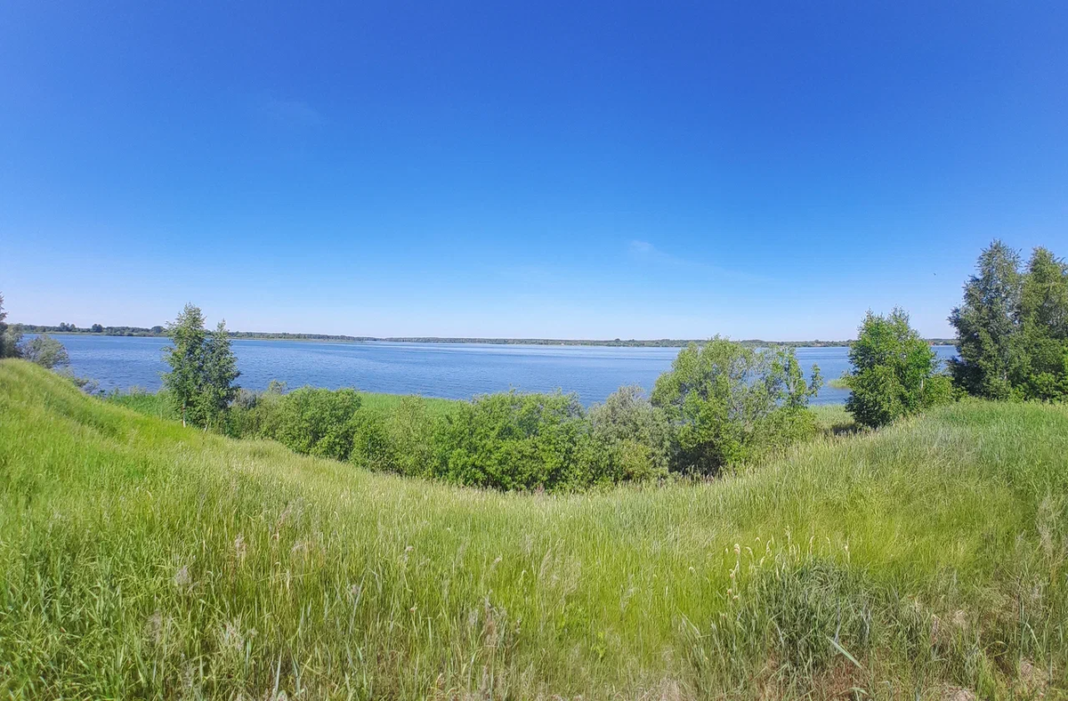 Панорамный вид, озеро Уткуль