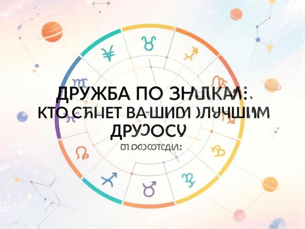 Иллюстрация гороскоп