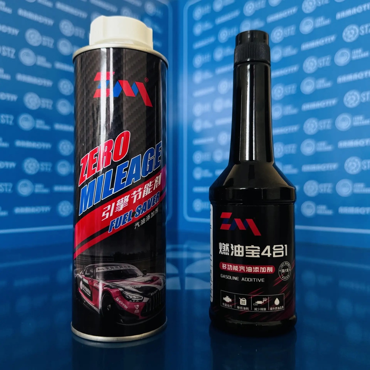 ZM (Zero Mileage) Fuel System Treatment 4-in-1 (150 мл) и ZM (Zero Mileage) Engine Fuel Saver / Engine Fuel Economy (300 мл)
