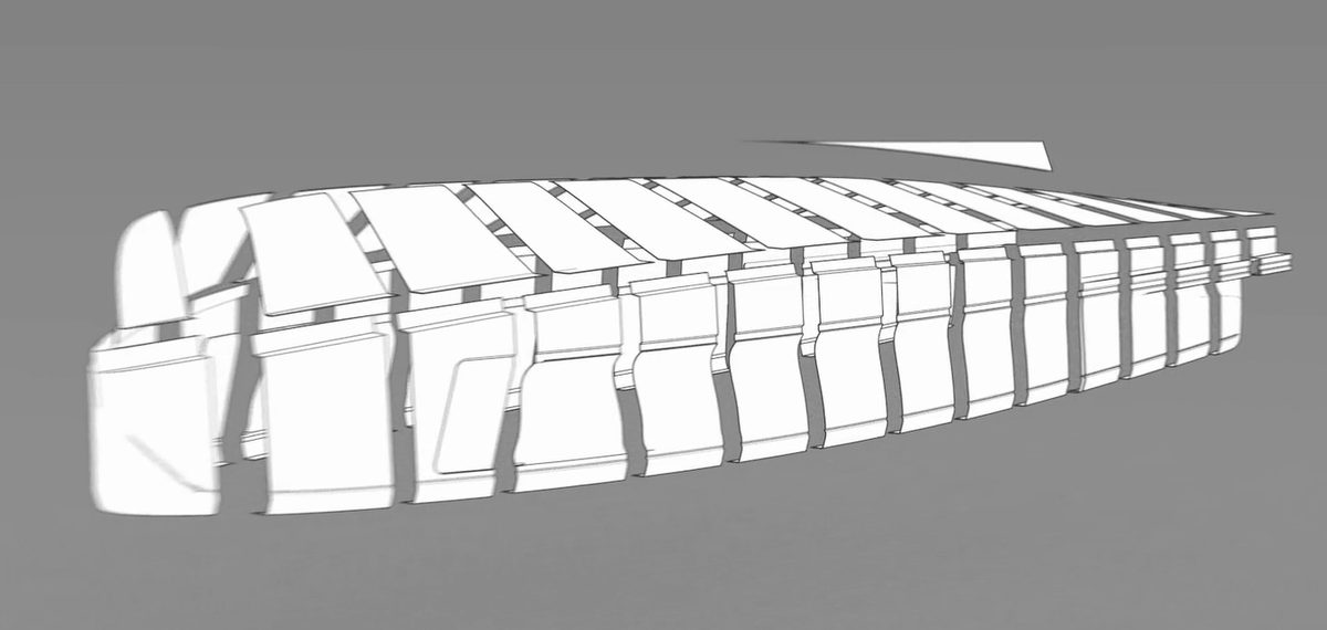 CAD-чертеж лодочной мастер-модели разделен на блоки, напечатанные на 3D-принтере. Источник | Foarboc Ltd.
