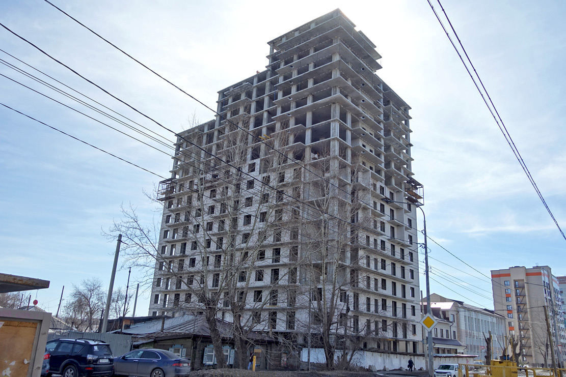 ул. Пролетарская, 182 в Барнауле. Фото: skyscrapercity.com