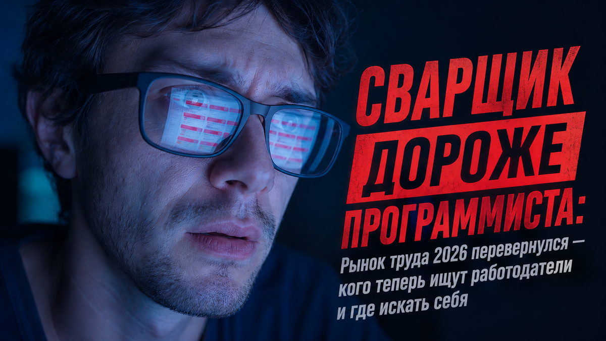 Молодой соискатель изучает изменившийся рынок труда 2026 года на мониторе компьютера.