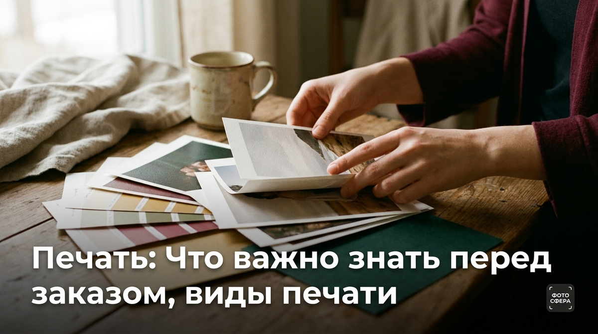Печать полиграфии: что важно знать перед заказом, типы печати