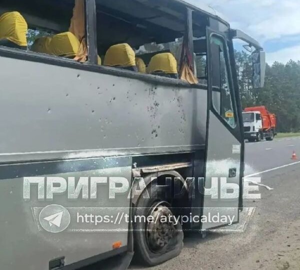 Укронацисты атаковали автобус с детьми, которые ехали из Гомеля в Геленджик.