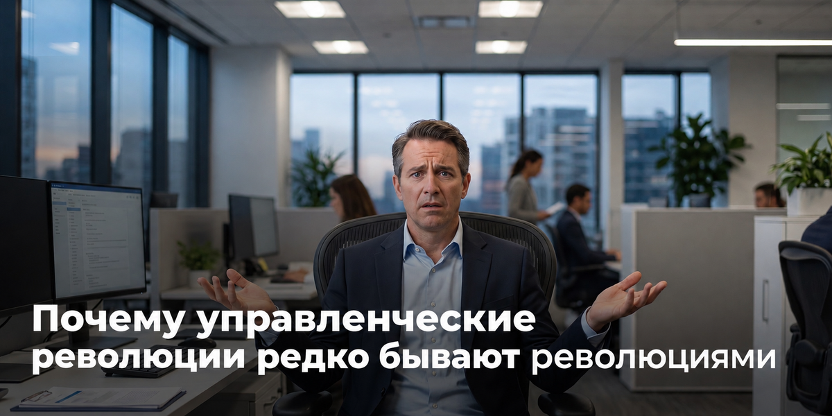 Почему управленческие революции редко бывают революциями