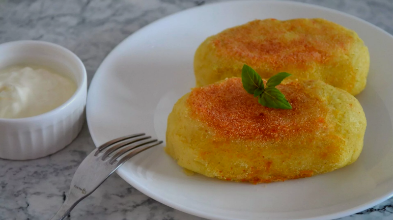 Картофельные котлеты с грибами