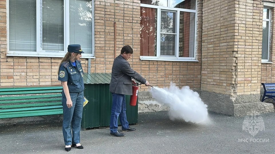    Тренировки прошли без паники, организованно Фото: ГУ МЧС по Самарской области