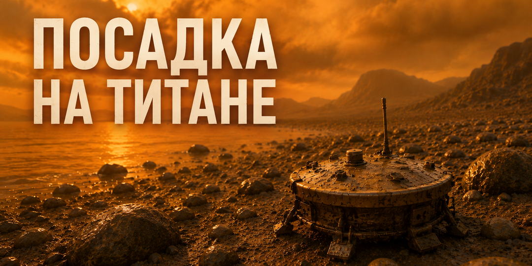 3,5 часа на Титане: что успел увидеть зонд «Гюйгенс»