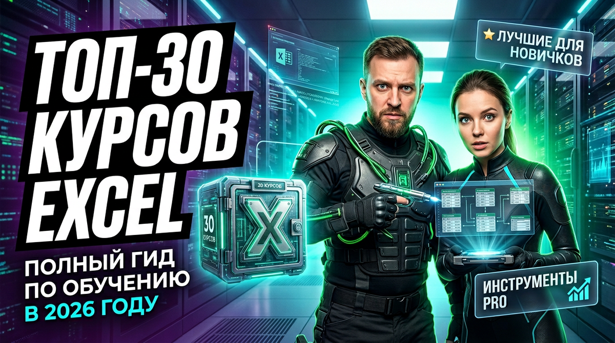 ТОП-30 курсов Excel в 2026 году