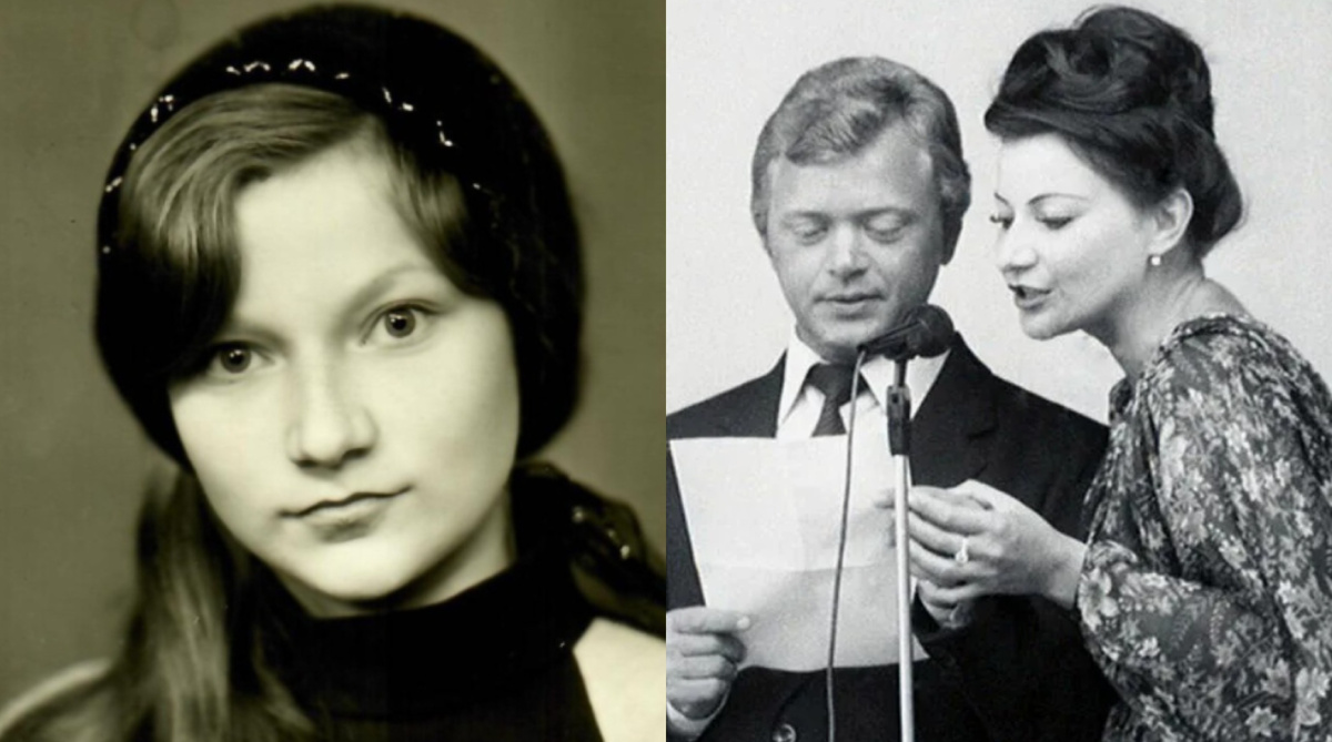 на фото Елена Степаненко в молодости