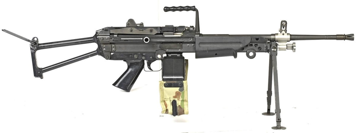 Бельгийский Minimi 1982 года.