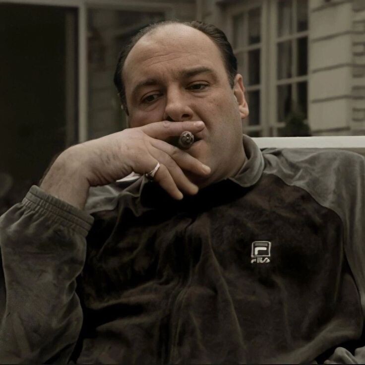 Кадр из сериала «Клан Сопрано» (The Sopranos), HBO, 1999–2007.
