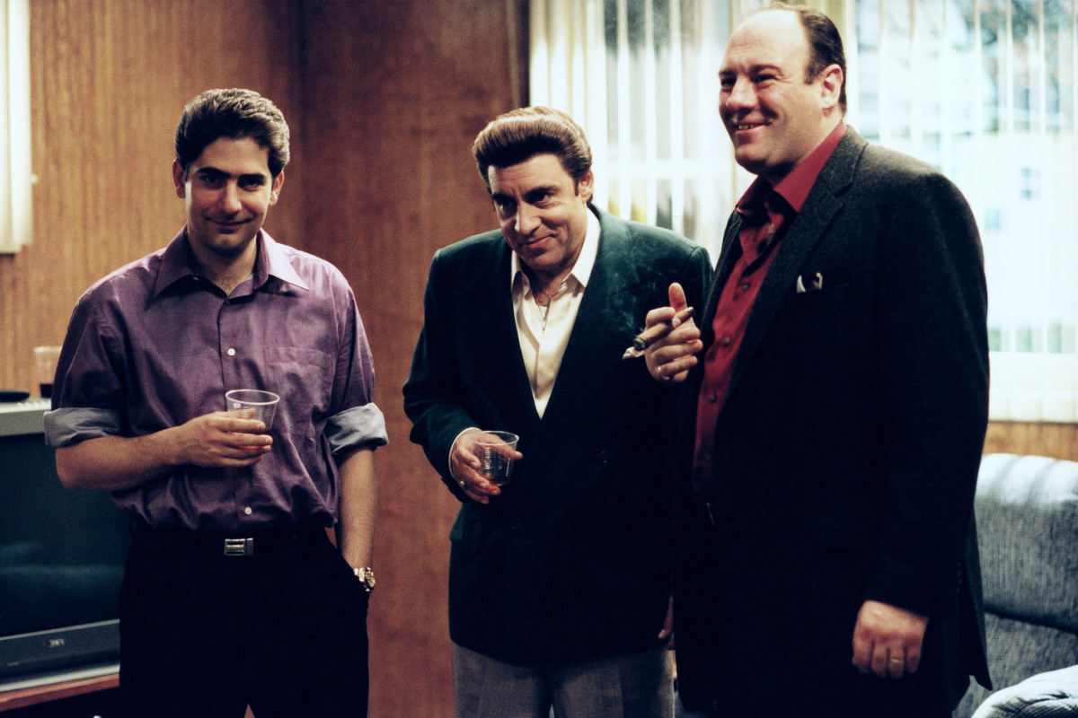 Кадр из сериала «Клан Сопрано» (The Sopranos), HBO, 1999–2007.