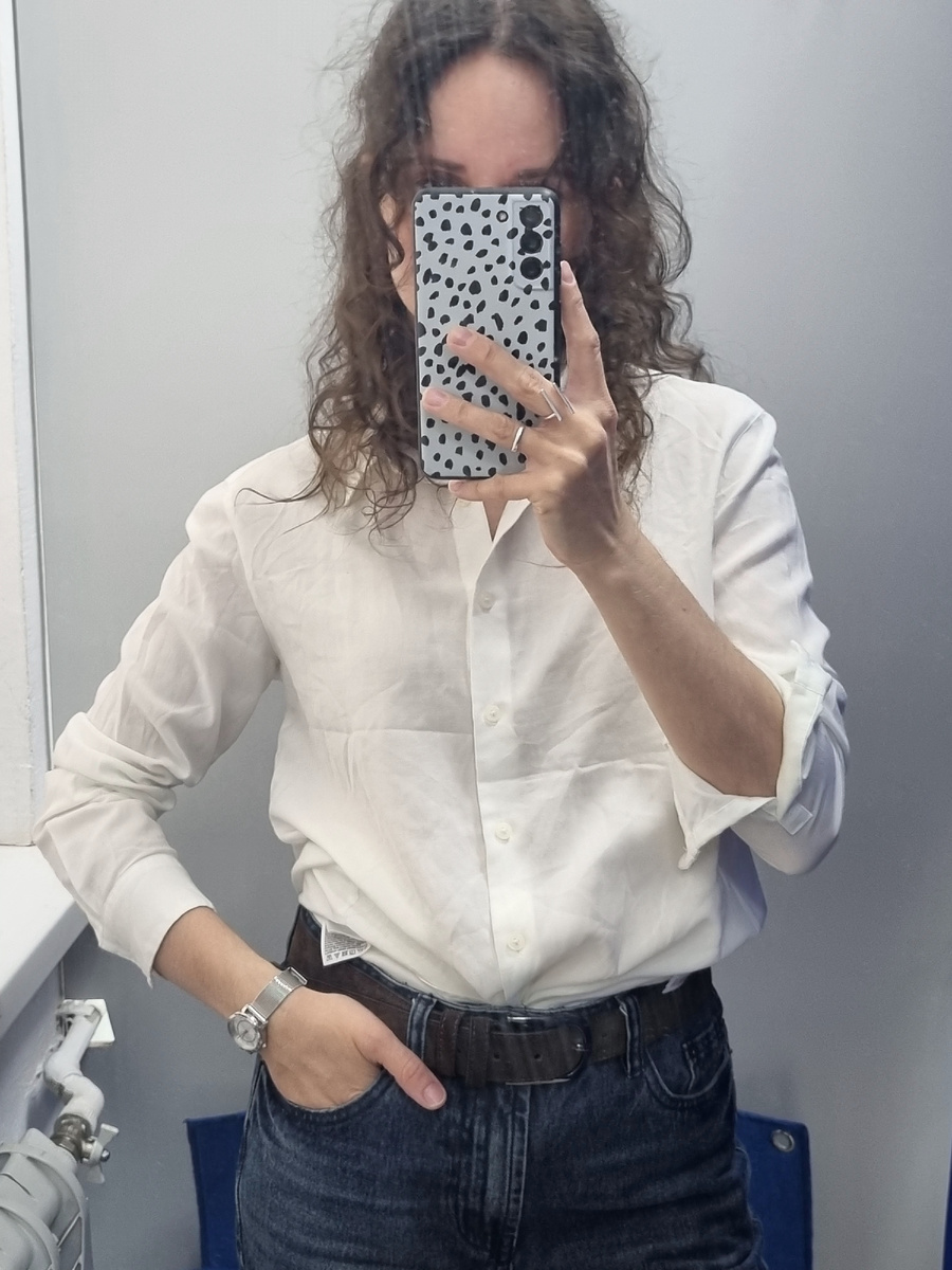 Рубашка Uniqlo