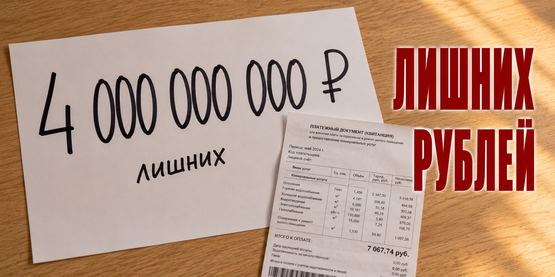 В тарифах на тепло и воду нашли 4 миллиарда лишних рублей. Что это значит для жильцов