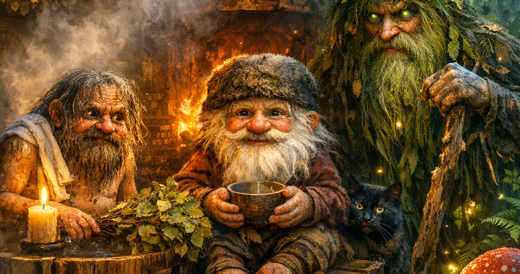 Банник, Домовой и Леший: были ли духи младшими богами