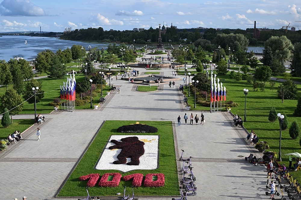 Ярославль. Символ города медведь