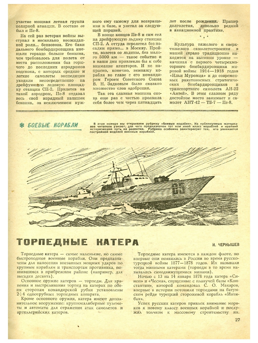 Статья "Страницы истории".