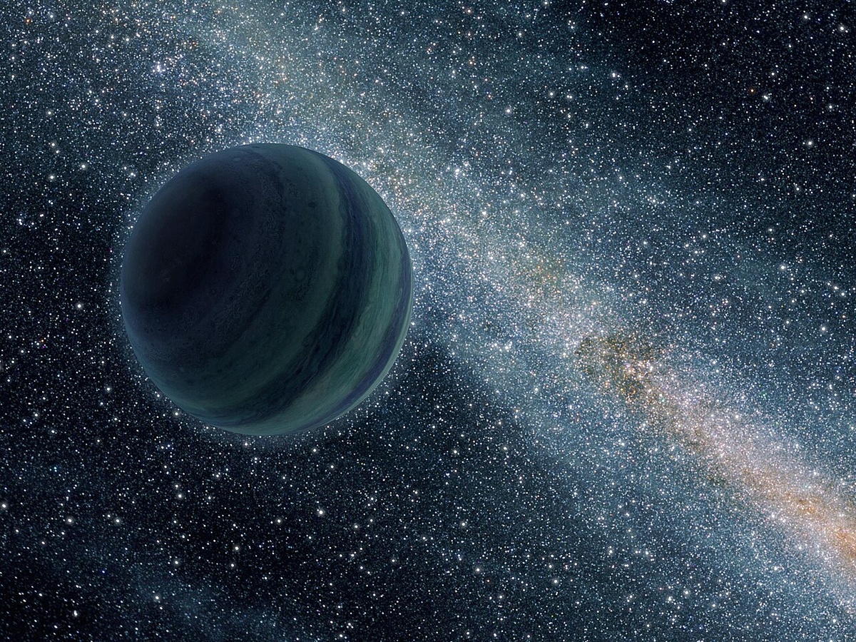 Художественное изображение межзвёздной планеты. Источник:  NASA