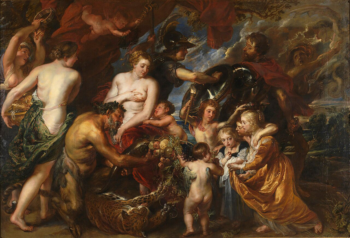 Минерва защищает Мир от Марса (“Мир и война”), 1629-30