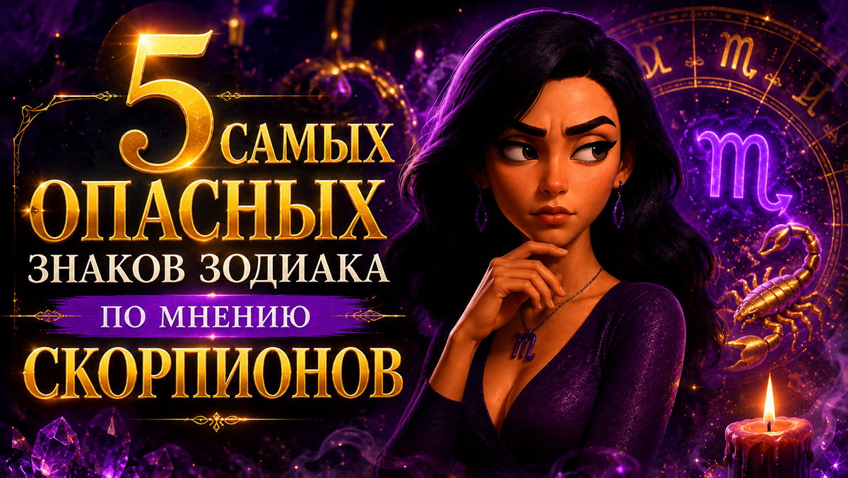 5 опасных знаков по мнению Скорпионов