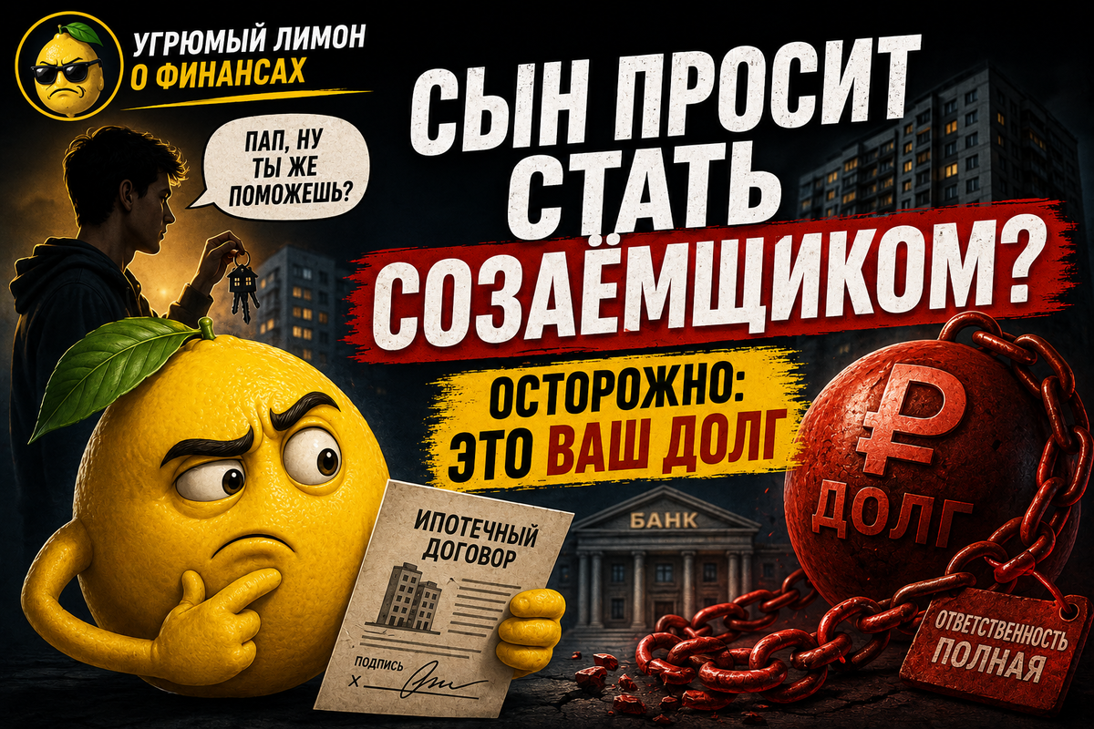 Обложка: «Угрюмый лимон о финансах», dzen.ru / lemon_money