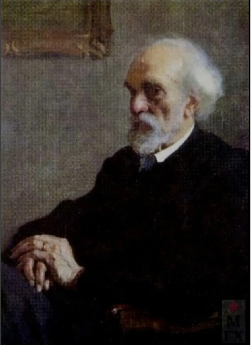 Василий Ефанов. «Портрет художника В.Н.Бакшеева». 1953