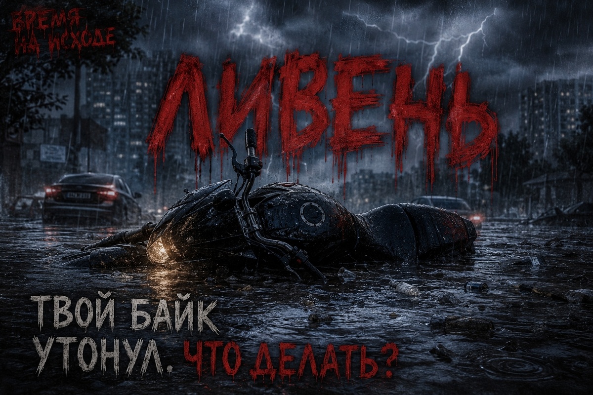 ⚠️ КРАСНОДАР ЗАТОПИЛО: КАК СПАСТИ УТОНУВШИЙ МОТОЦИКЛ И ВЗЫСКАТЬ УЩЕРБ