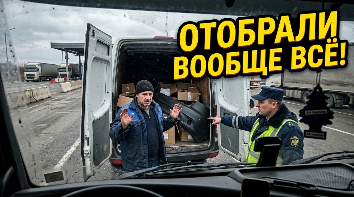 Мужик до последнего разводил руками и клялся, что везет детали для старушки-матери, но у проверяющих на такие сказки давно выработался стойкий иммунитет