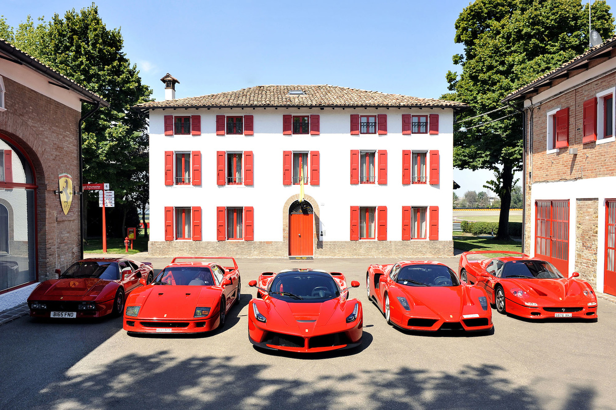 Частная коллекция Ferrari. Источник: motorauthority.com
