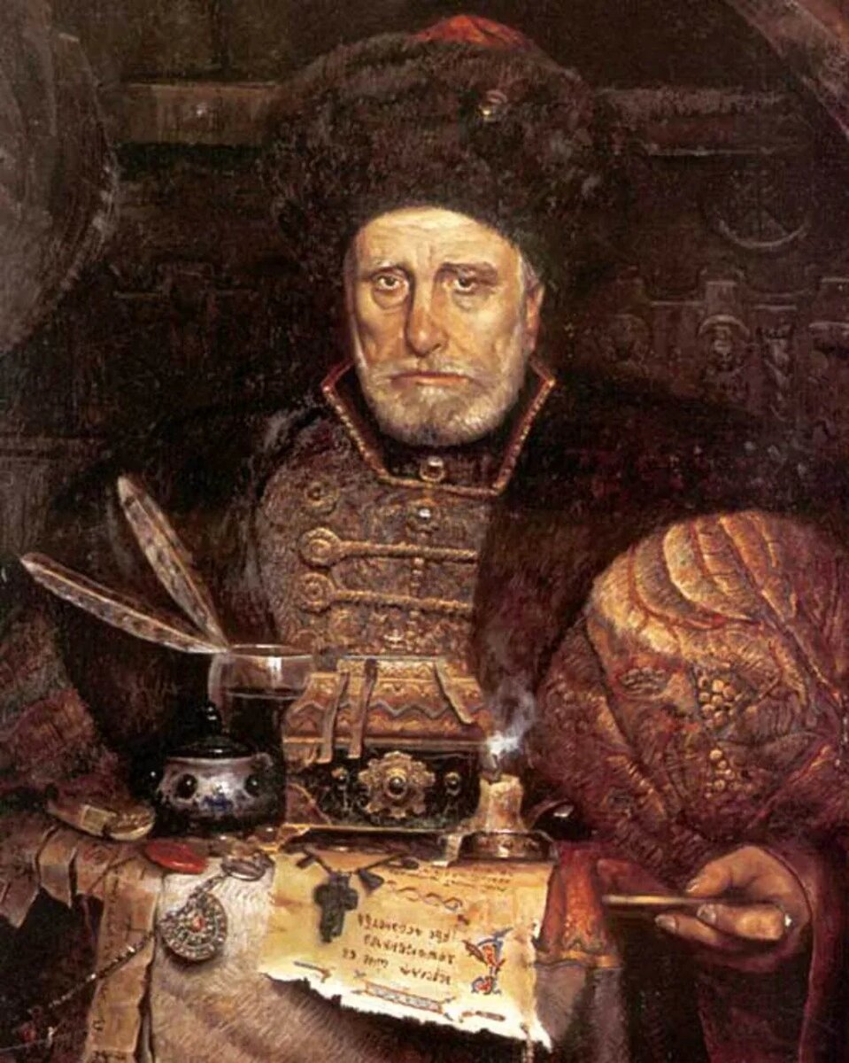 Андрей Михайлович Курбский (ок. 1528 — 1583 (55 лет)) — русский полководец, политик, писатель и публицист, приближённый Ивана Грозного. Происходил из смоленско-ярославской ветви Рюрикова дома, той его части, что владела селом Курба на Ярославщине. В 1564 году в разгар Ливонской войны получил известие о предстоящей опале, бежал и поселился в Великом княжестве Литовском. Из ливонского Вольмара и Речи Посполитой Курбский вёл с русским царём многолетнюю переписку, он написал историко-публицистический труд «История о великом князе Московском».