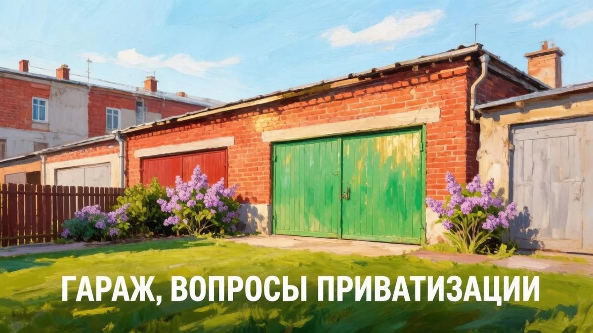 Приватизация гаража в гаражном кооперативе в 2026 году