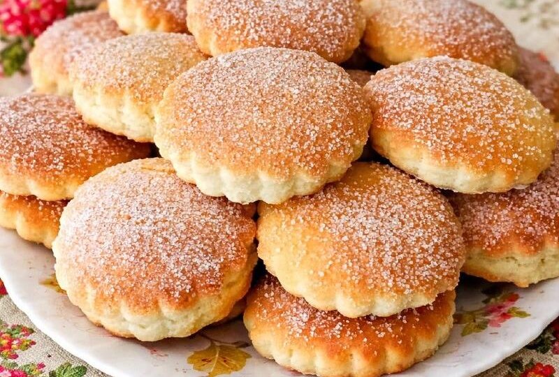 Молочные коржики по ГОСТу