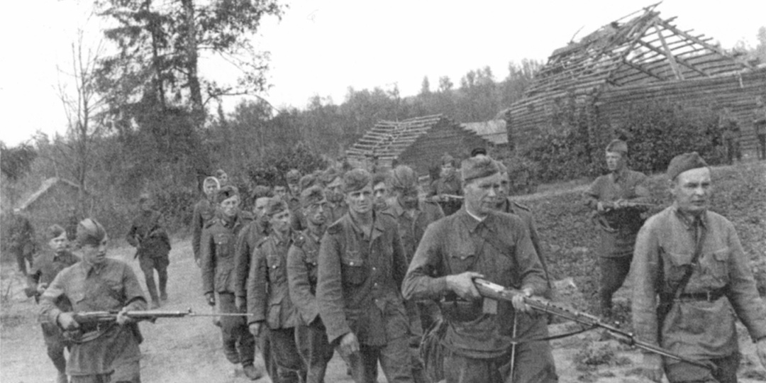 Немцы впервые сдавались массово в плен в июле 1941