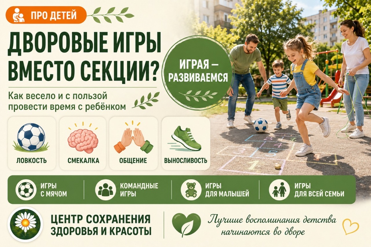 Дворовые игры, которые заменят секцию