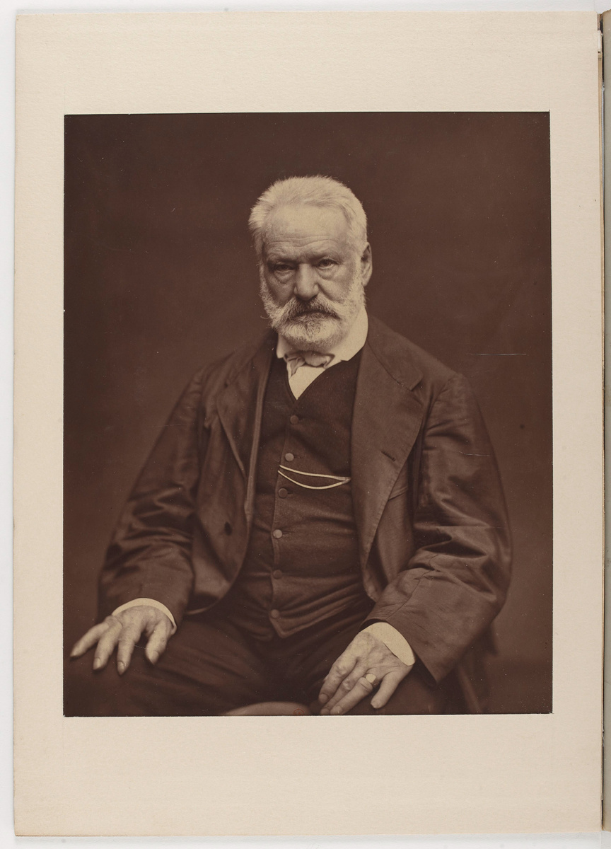 Виктор Гюго. Фотография Этьена Каржа, 1876 год