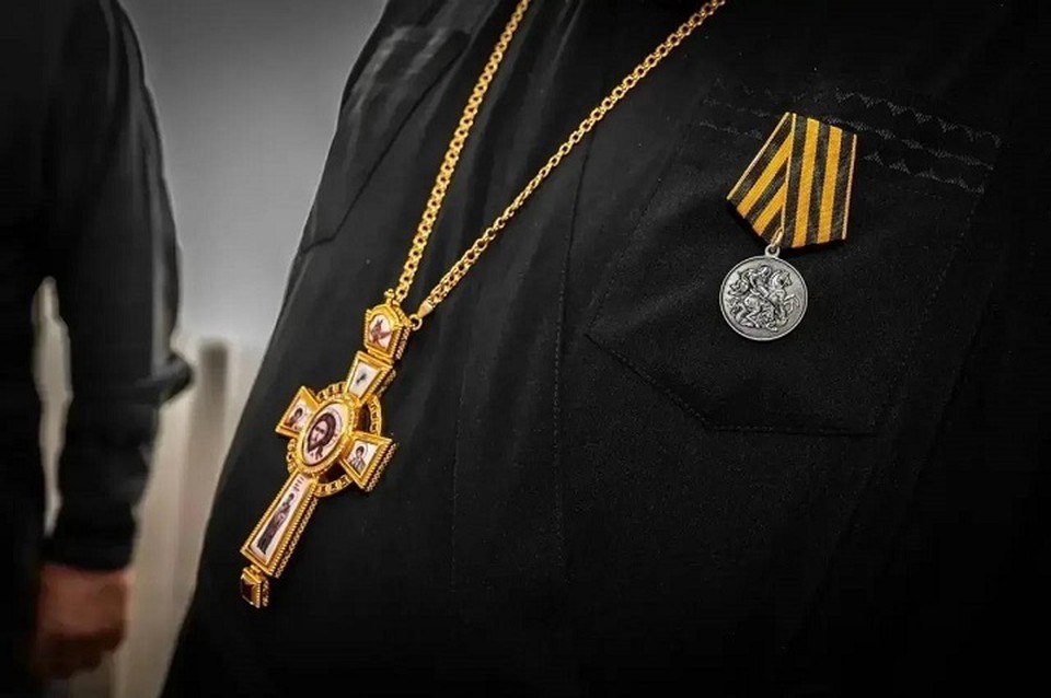    Духовным наставникам Росгвардии вручили награды ДНР. Фото: Росгвардия