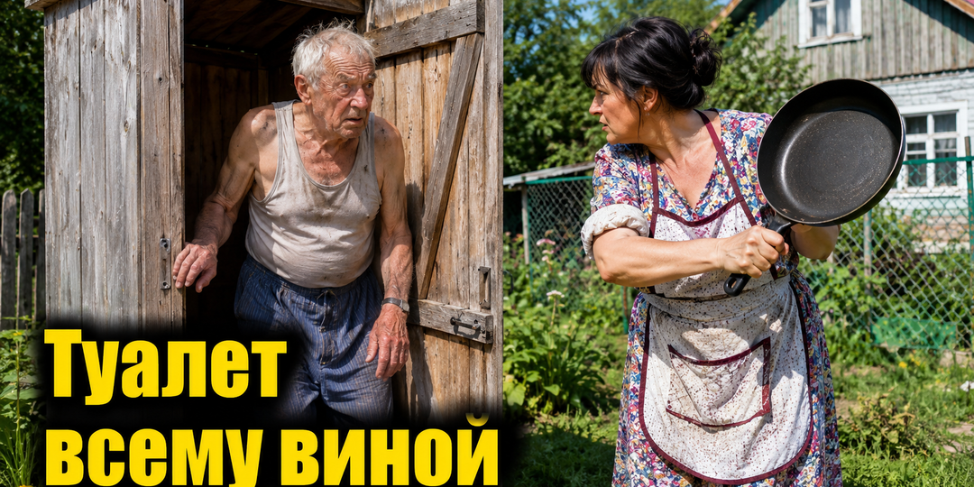 Жена рыбака подозревала мужа в измене, но не могла поймать. Содержимое дачного клозэта его выдало