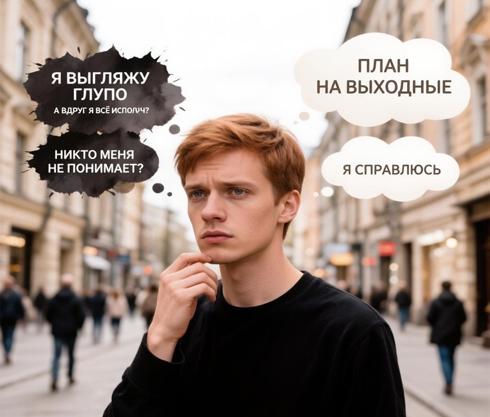 Как управлять своим настроением: разбираемся в автоматических и произвольных мыслях