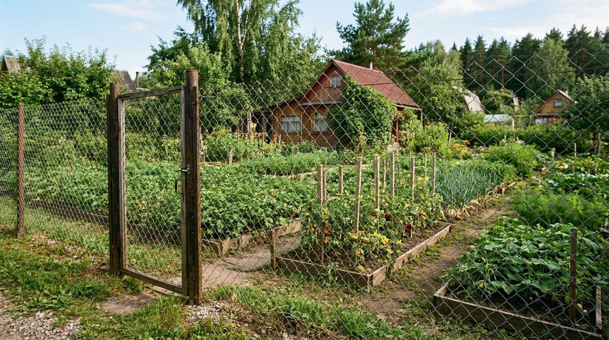    Сетка рабица для дачи: честные плюсы и минусы, чем оцинковка отличается от ПВХ, сколько стоит за метр и кому такой забор реально подойдёт. Нимакс-Строй