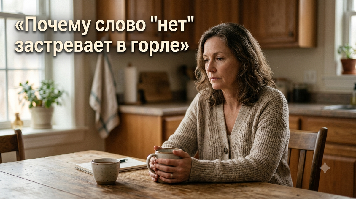 И именно поэтому сегодня я хорошо знаю, что происходит в тот момент, когда человек хочет отказаться — но почему-то соглашается.