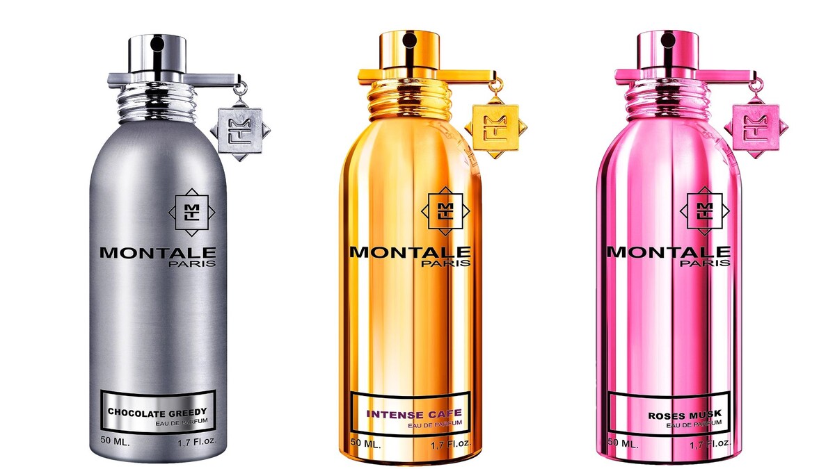 Одни из самых топовых ароматов  Montale: Chocolate Greedy -Intense Café- Rose Musk