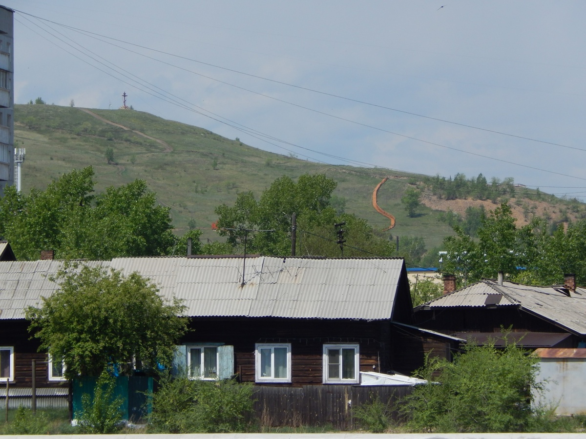 вид с моста через Ингоду ул Луговая 29.05.2026