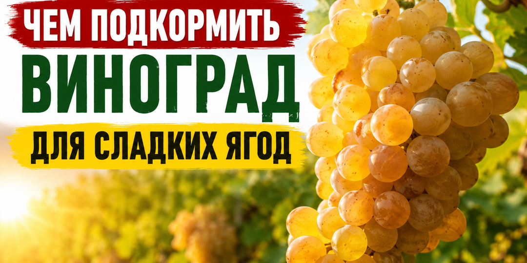 Почему виноград остаётся мелким и кислым: ошибки июня, которые лишают урожай сладости