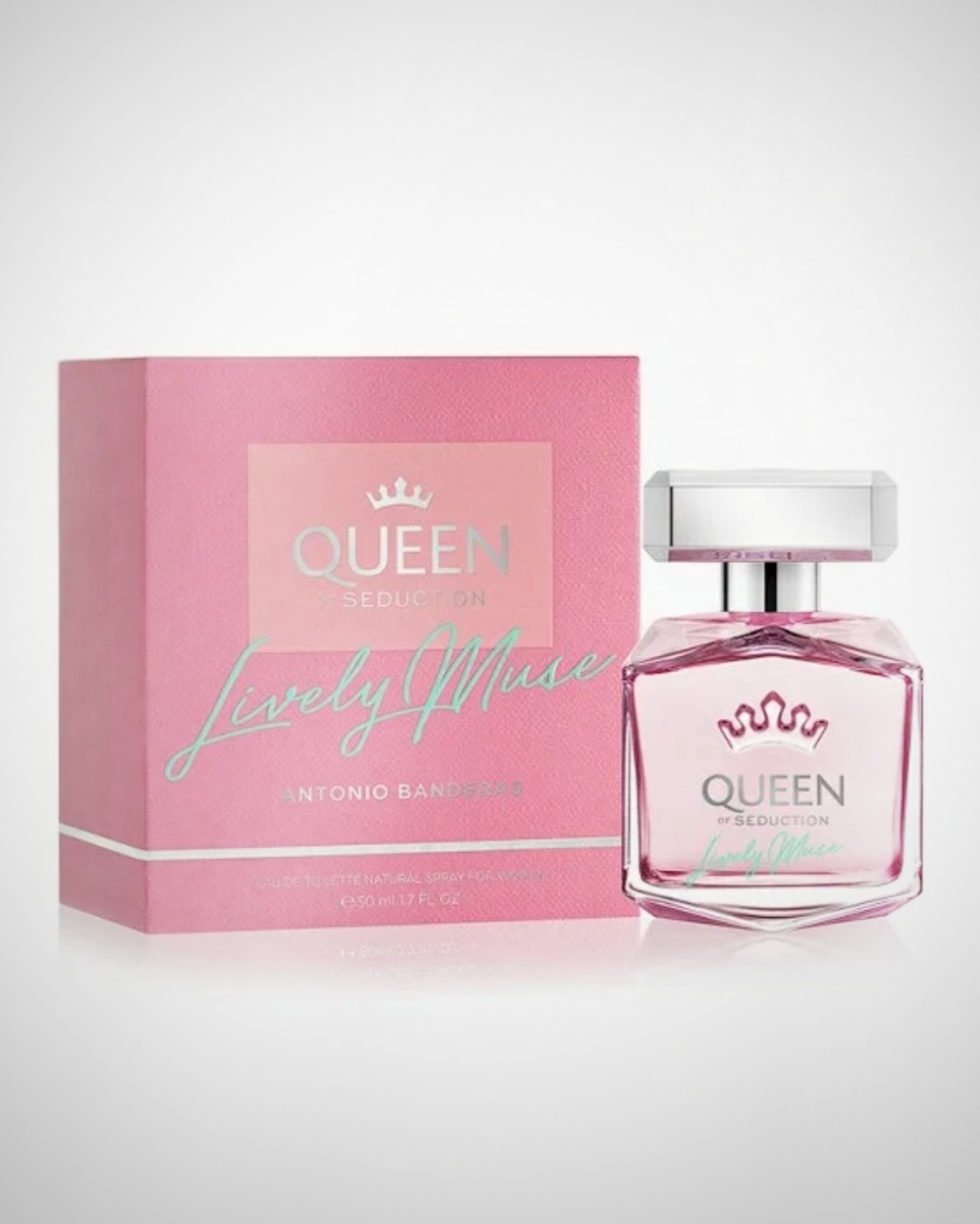 Туалетная вода для женщин "Queen of Seduction" Lively Muse" от бренда "Antonio Banderas", картинка из интернета 