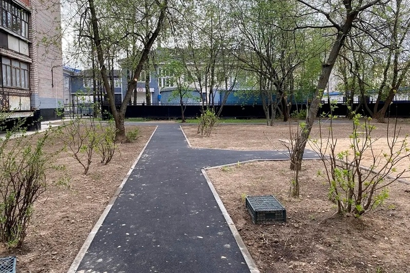   Работы завершены на Луначарского, 30а, Бабушкина, 8, 10, Парковой, 40 (комплексный двор), Юбилейной, 58, Ленинградской, 11, Ленина, 11, Архангельской, 7 и 7а, Центральной, 3, 5, 7, 17 и на Гоголя, 46.