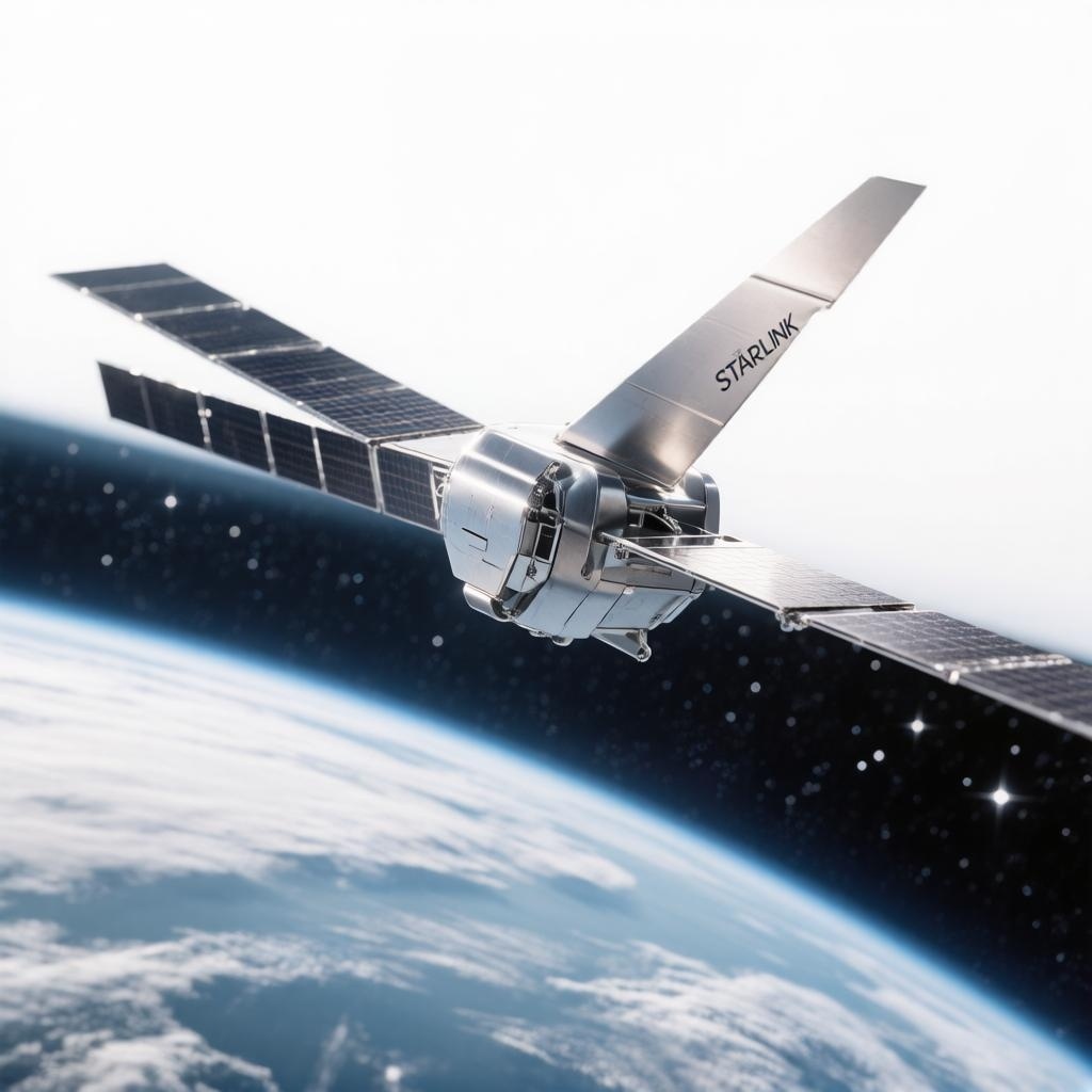 Спутник системы Starlink
