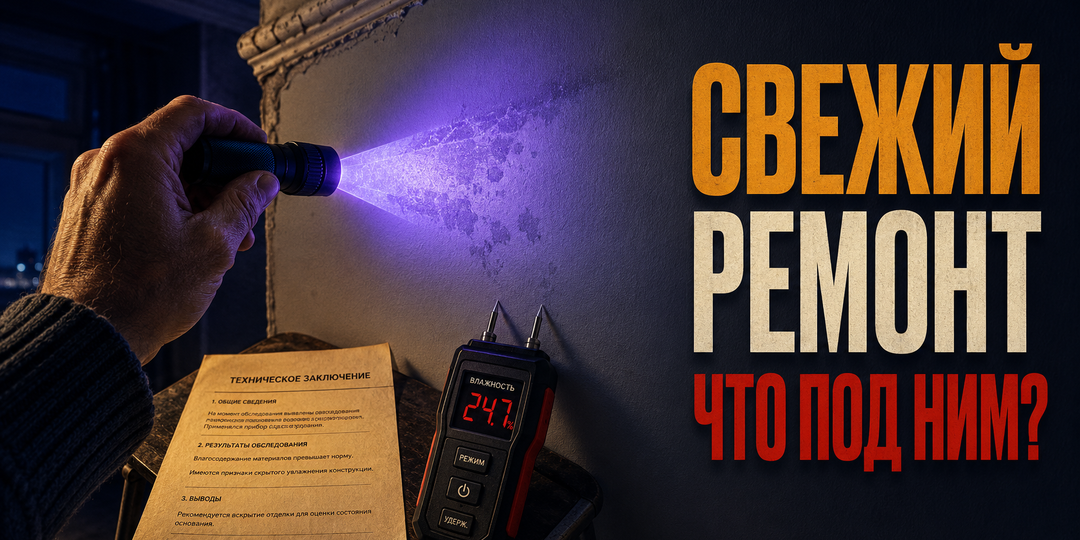 Скрытые дефекты - что прячет свежий ремонт.