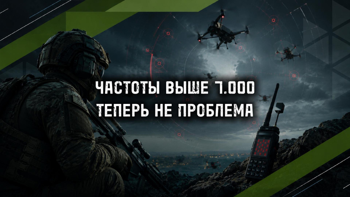 Детектор дронов 13 ГГц