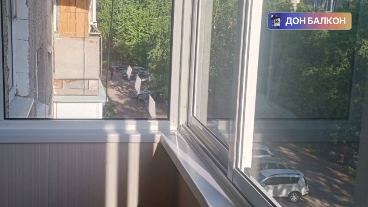 Потолок на балкон от компании Дон Балкон +7 (342) 299-99-66